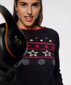 KangaROOS Jacquardpullover mit sportiven Raglan-Ärmeln Marine, Schwarz -KangaROOS Verkaufsladen 78707bf6 308d 5e3e be16 9ddd75b037a8