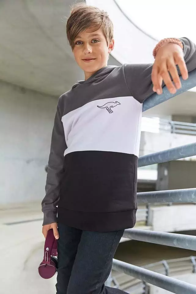 KangaROOS Kapuzensweatshirt »im colorblock Design« 5 KangaROOS Kapuzensweatshirt »im colorblock Design« – Bild 5