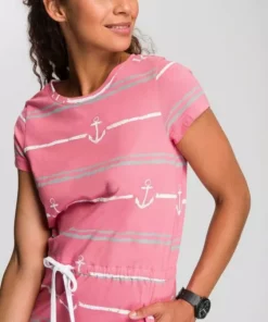 KangaROOS Shirtkleid im tollen Vogel und Anker Druck oder unifarben Beere-grau-bedruckt, Marine-meliert-bedruckt, Schwarz -KangaROOS Verkaufsladen 7b83888b af55 5583 ba10 096d0fc02a9a