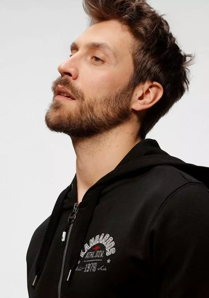 KangaROOS Sweatjacke mit Logoschriftzug 3 KangaROOS Sweatjacke mit Logoschriftzug – Bild 3