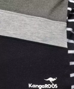 KangaROOS Langarmshirt in tollem Color-Blocking-Design Schwarz-grau, Marine-wei&szlig;-lachs -KangaROOS Verkaufsladen 7ccd8e60 9707 5e12 a72a cd1030690551