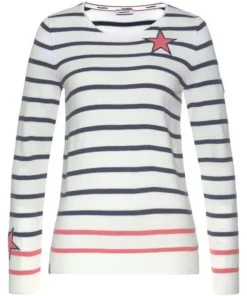 KangaROOS Streifenpullover mit kontrastfarbigen, aufgenähten Sternen Schwarz-grau-wollweiß-gestreift, Blau-weiß-rosa-gestreift, Wollweiß-blau-hellpink-gestreift 15 KangaROOS Streifenpullover mit kontrastfarbigen, aufgenähten Sternen Schwarz-grau-wollweiß-gestreift, Blau-weiß-rosa-gestreift, Wollweiß-blau-hellpink-gestreift -KangaROOS Verkaufsladen 7d5a6de4 cf9e 577e 8244 02f3179cfcaf