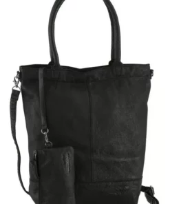 KangaROOS Shopper »Amber«, aus Leder mit abnehmbarer Reißverschluss-Tasche Orange, Grau, Schwarz, Dunkelgrün