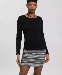 KangaROOS Langarmshirt mit fixierbaren turn-up Ärmel Schwarz, Blau, Weiß -KangaROOS Verkaufsladen 81147a19 9ff9 556c a2c8 d2cb4bd169af