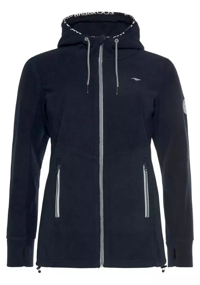 KangaROOS Fleecejacke Marine, Weinrot, Weinrot (Fleecejacke aus nachhaltigem Material) 5 KangaROOS Fleecejacke Marine, Weinrot, Weinrot (Fleecejacke aus nachhaltigem Material) – Bild 5