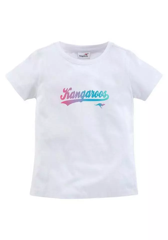 KangaROOS T-Shirt (Packung, 2-tlg) 3 KangaROOS T-Shirt (Packung, 2-tlg) – Bild 3