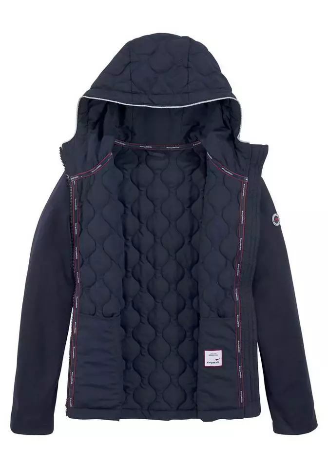 KangaROOS Kurzjacke mit neuem Stepp-Design im trendigen 2-in-1 Look - NEUE KOLLEKTION 5 KangaROOS Kurzjacke mit neuem Stepp-Design im trendigen 2-in-1 Look - NEUE KOLLEKTION – Bild 5