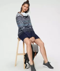 KangaROOS Strickkleid im kontrastreichen Norweger-Design Schwarz-weiß-gemustert, Blau-weiß-gemustert 10 KangaROOS Strickkleid im kontrastreichen Norweger-Design Schwarz-weiß-gemustert, Blau-weiß-gemustert -KangaROOS Verkaufsladen 8499f9e8 cd92 57bb a488 e9d30d88aa56