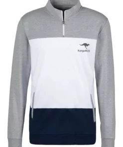 KangaROOS Sweatshirt mit Stehkragen und kurzem Reißverschluss Petrol-grau-meliert-navy, Grau-meliert-weiß-navy 13 KangaROOS Sweatshirt mit Stehkragen und kurzem Reißverschluss Petrol-grau-meliert-navy, Grau-meliert-weiß-navy -KangaROOS Verkaufsladen 884ee3df ecf2 5919 8197 a29aac136f10