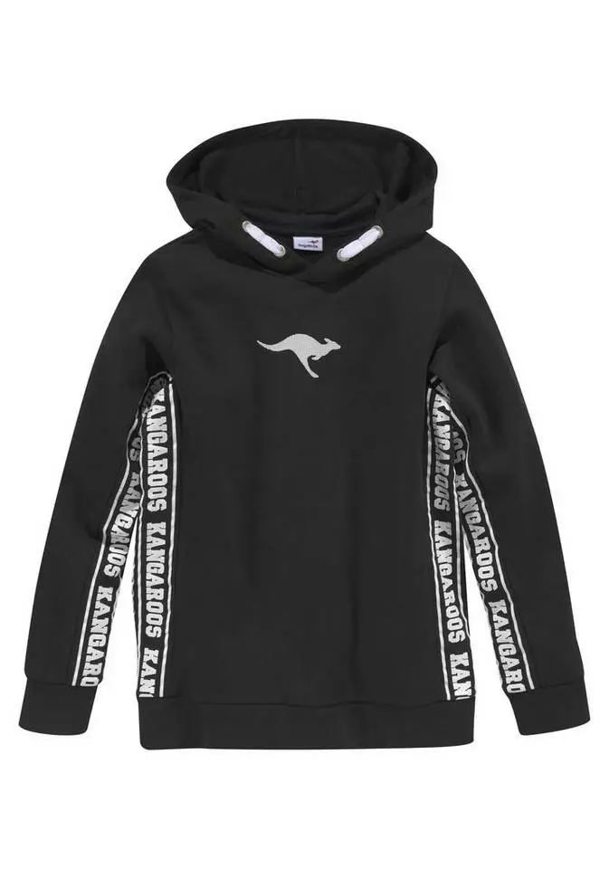 KangaROOS Kapuzensweatshirt »mit bedruckten Einsätzen« 2 KangaROOS Kapuzensweatshirt »mit bedruckten Einsätzen« – Bild 2