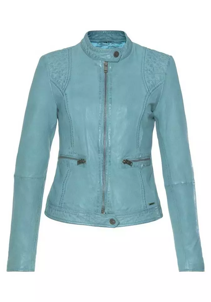 KangaROOS Lederjacke mit Ziersteppungen im sportlichem Biker-Style 7 KangaROOS Lederjacke mit Ziersteppungen im sportlichem Biker-Style – Bild 7