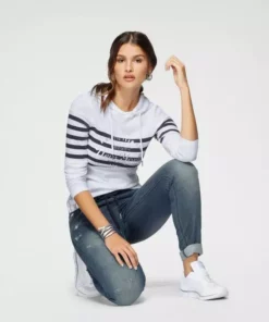 KangaROOS Kapuzenshirt mit goldschimmerndem Metallic-Print im Collage-Style Weiß-marine, Schwarz-weiß 14 KangaROOS Kapuzenshirt mit goldschimmerndem Metallic-Print im Collage-Style Weiß-marine, Schwarz-weiß -KangaROOS Verkaufsladen 8a5541c5 6119 546e 829b 169ef72efc27