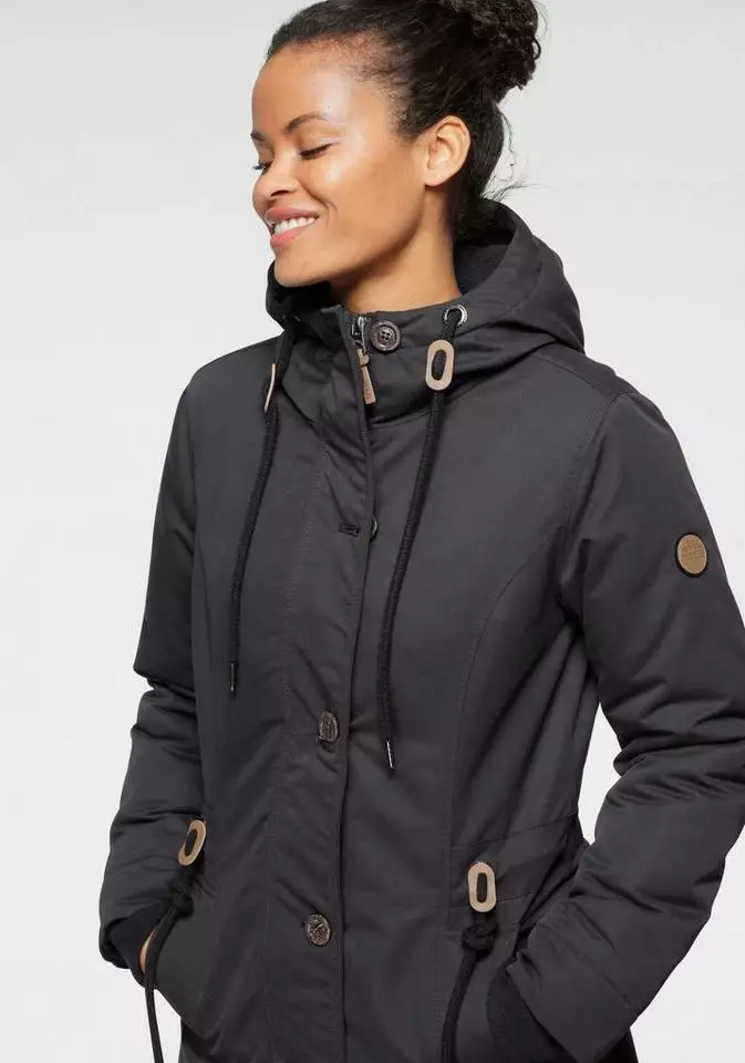 KangaROOS Winterjacke mit großen Knöpfen und dicker Kordel - NEUE KOLLEKTION Schwarz, Marine 3 KangaROOS Winterjacke mit großen Knöpfen und dicker Kordel - NEUE KOLLEKTION Schwarz, Marine – Bild 3
