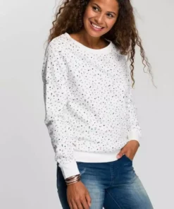 KangaROOS Sweatshirt im sportlichen Minimal-Print Marine-bedruckt, Bordeaux-meliert-bedruckt, Schwarz-weiß, Wollweiß-meliert 18 KangaROOS Sweatshirt im sportlichen Minimal-Print Marine-bedruckt, Bordeaux-meliert-bedruckt, Schwarz-weiß, Wollweiß-meliert -KangaROOS Verkaufsladen 8e6a4c09 3a9c 5469 9d32 d6cb9f764f7c