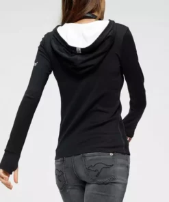 KangaROOS Kapuzenshirt Kapuze kontrastfarben gefüttert Marine, Offwhite, Hellgrau-meliert, Schwarz 21 KangaROOS Kapuzenshirt Kapuze kontrastfarben gefüttert Marine, Offwhite, Hellgrau-meliert, Schwarz -KangaROOS Verkaufsladen 8ee9da5a b456 5b65 a3ca aca1eac2319c