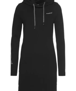 KangaROOS Sweatkleid mit Kapuze & großem Schriftzug-Druck am Arm -KangaROOS Verkaufsladen 90f80c73 9cd7 56df b5a6 38049fd44826