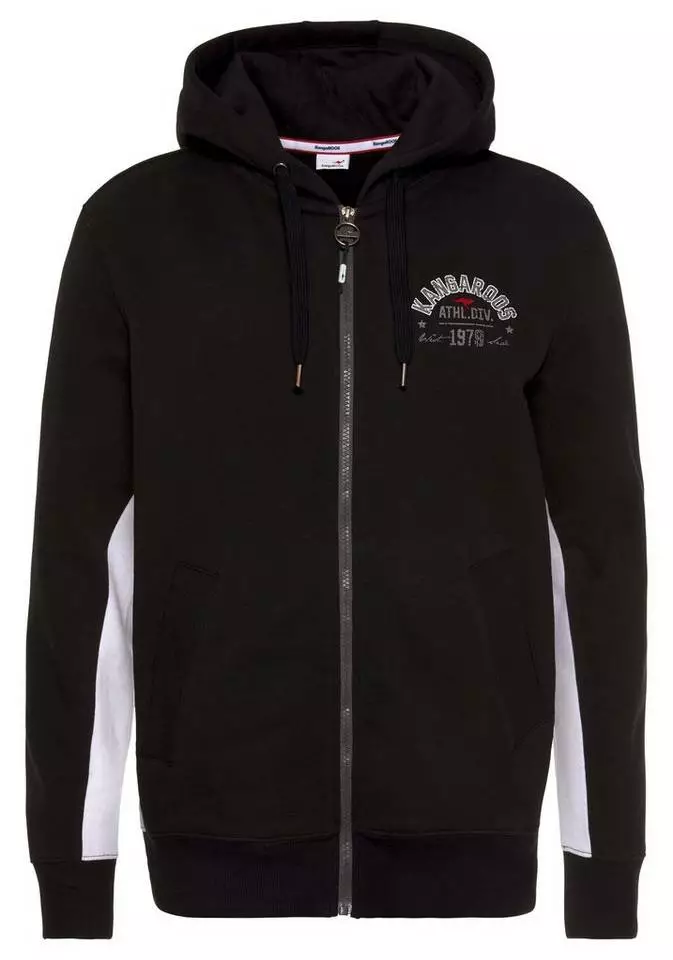 KangaROOS Sweatjacke mit Logoschriftzug 4 KangaROOS Sweatjacke mit Logoschriftzug – Bild 4