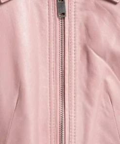 KangaROOS Lederjacke im schlichtem Hemdkragen und Reißverschlüssen - NEUE KOLLEKTION Rosa, Taupe, Schwarz -KangaROOS Verkaufsladen 92de1db3 6c54 551e bc94 04356c9ae458