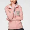 KangaROOS Kapuzensweatjacke mit großem Logo-Front-Print - NEUE KOLLEKTION Marine, Rosa