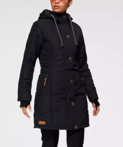 KangaROOS Parka mit großen Knöpfen und zweifarbiger Kordel - NEUE KOLLEKTION Marine, Anthrazit, Schwarz -KangaROOS Verkaufsladen 95cf6292 de05 5616 ba35 fa8c975e977c