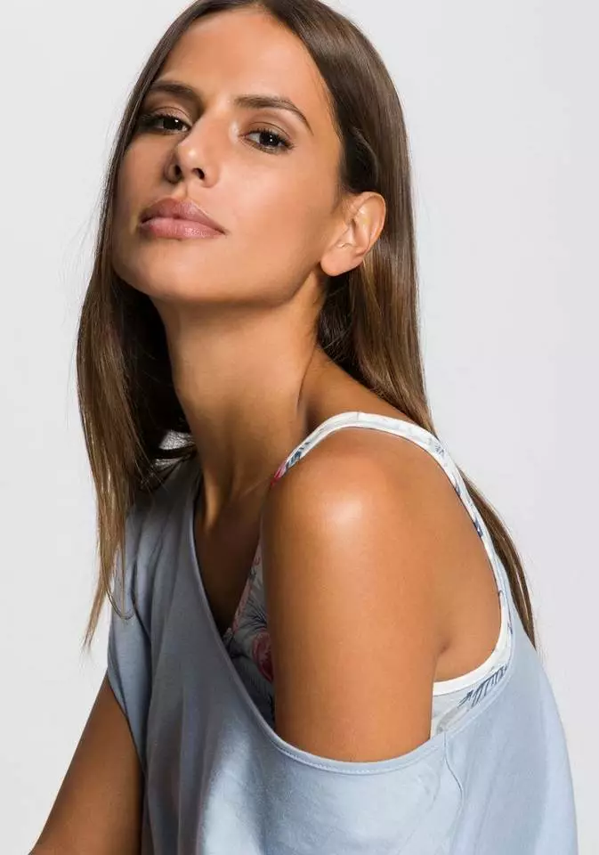 KangaROOS Shirtkleid (2-tlg) mit Rundhalshirt Dusty-blue, Apricot | marine-türkis-geblümt, Anthrazit-meliert 4 KangaROOS Shirtkleid (2-tlg) mit Rundhalshirt Dusty-blue, Apricot | marine-türkis-geblümt, Anthrazit-meliert – Bild 4