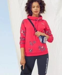 KangaROOS Sweater mit großem Rollkragen Hellrot, Schwarz, Marine-bedruckt -KangaROOS Verkaufsladen 99123188 e239 534d b9c7 c728d8315068