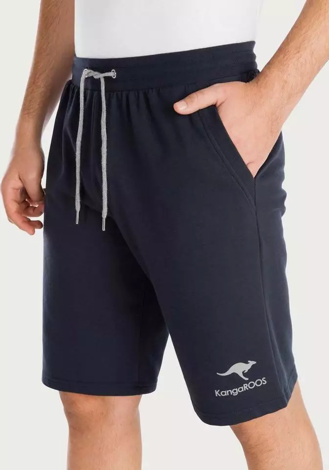 KangaROOS Relaxshorts mit Logodruck auf dem Bein 2 KangaROOS Relaxshorts mit Logodruck auf dem Bein – Bild 2