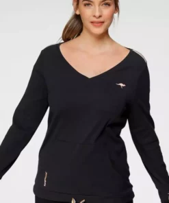 KangaROOS Langarmshirt Schwarz, Beere 15 KangaROOS Langarmshirt Schwarz, Beere -KangaROOS Verkaufsladen 99d41e3e a4cb 5ad4 a1af 37b065b6c125