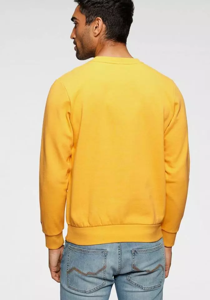 KangaROOS Sweatshirt mit großem Logofrontprint Bordeaux, Blau, Gelb 2 KangaROOS Sweatshirt mit großem Logofrontprint Bordeaux, Blau, Gelb – Bild 2