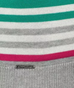 KangaROOS V-Ausschnitt-Pullover im tollen Streifen-Farb-Mix Marine-rot, Grau-meliert-pink, Hummer-mint-wollweiß-blau-gestreift, Grün-hellgrau-wollweiß-gestreift -KangaROOS Verkaufsladen 9dbd23e5 9fda 5192 94c2 9ef95268f72b