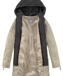 KangaROOS Lederjacke im Biker-Look in Langform - NEUE KOLLEKTION -KangaROOS Verkaufsladen 9e6745ba b7ec 5855 8921 7c2adf63308f