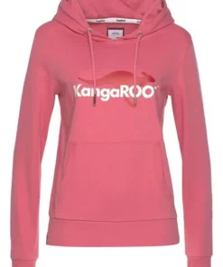 KangaROOS Hoodie mit coolem Logo-Front-Print - NEUE KOLLEKTION Schwarz, Himbeere -KangaROOS Verkaufsladen 9f91cece 6397 552c a19b 94a710f72257