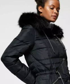 KangaROOS Outdoorjacke in Kurzform, mit abnehmbarem Fellimitat-Kragen an der Kapuze - NEUE KOLLEKTION Marine, Schwarz, Rosa -KangaROOS Verkaufsladen 9fb196d4 25d0 5d2c bc65 deff09b8d3e7