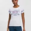 KangaROOS T-Shirt mit coolem Frontprint im College-Look - NEUE KOLLEKTION