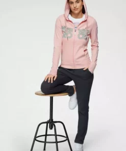 KangaROOS Kapuzensweatjacke mit großem Logo-Front-Print - NEUE KOLLEKTION Marine, Rosa -KangaROOS Verkaufsladen a34f8c50 fe7e 5fbd 9348 507287e85460