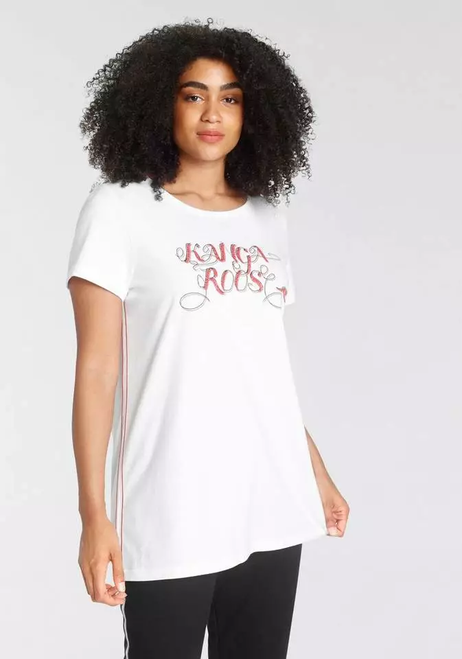 KangaROOS Longshirt (Packung, 2-tlg., 2er-Pack) Schwarz-fuchsia, Schwarz | dunkelrot, Weiß | marine 2 KangaROOS Longshirt (Packung, 2-tlg., 2er-Pack) Schwarz-fuchsia, Schwarz | dunkelrot, Weiß | marine – Bild 2