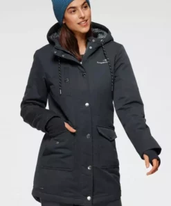 KangaROOS Langjacke mit 2-Wege-Reißverschluss und vielen Taschen - NEUE KOLLEKTION Marine, Schwarz, Graugrün