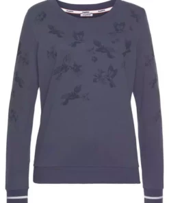 KangaROOS Sweatshirt mit modischem Vögel-Allover-Druck - NEUE KOLLEKTION -KangaROOS Verkaufsladen a5c35b98 b43d 5d43 9553 706ba888d5cb