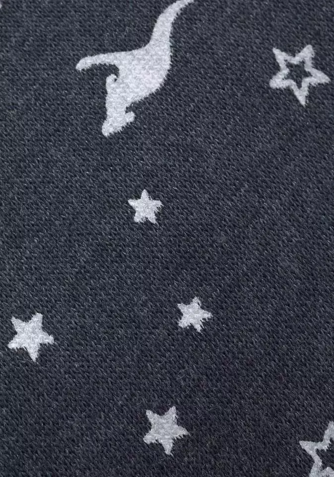 KangaROOS Kapuzensweatshirt Mit seitlichen Taschen Petrol, Marine-meliert 5 KangaROOS Kapuzensweatshirt Mit seitlichen Taschen Petrol, Marine-meliert – Bild 5