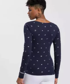 KangaROOS Langarmshirt (Packung, 2er-Pack) im Doppelpack 1x uni + 1x bedruckt - NEUE KOLLEKTION Wei&szlig;-schwarz, Marine-hellgrau-meliert -KangaROOS Verkaufsladen ac37181d d0c9 59ba 9e90 9436219d4ab8