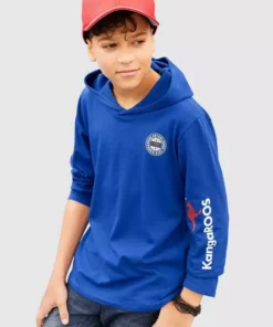KangaROOS Kapuzenshirt »mit Ärmeldruck«