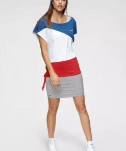 KangaROOS 2-in-1-Kleid (2-tlg) in sommerlicher zweiteiliger Kombination Kleid und Shirt Grau-weiß-gestreift | schwarz, Marine-koralle-gestreift | marine, Royalblau-rot-weiß | hellgrau-meliert, Blau-rosa -KangaROOS Verkaufsladen adb71694 7d27 52e1 b85f d78a5316d893