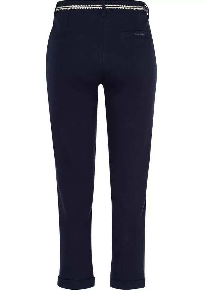 KangaROOS 7/8-Hose Jogginghose im konfektionierten Stil inklusive Gürtel - NEUE KOLLEKTION Weiß, Marine 5 KangaROOS 7/8-Hose Jogginghose im konfektionierten Stil inklusive Gürtel - NEUE KOLLEKTION Weiß, Marine – Bild 5