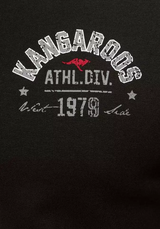 KangaROOS Sweatjacke mit Logoschriftzug 5 KangaROOS Sweatjacke mit Logoschriftzug – Bild 5