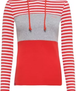 KangaROOS Kapuzenshirt in verspielter Ringel-Optik mit Colorblocking Design Schwarz-weiß-hellgrau, Weiß-marine-rauchblau, Coral-hellgrau-gestreift, Grün-marine-gestreift -KangaROOS Verkaufsladen af9dba8f 7cf3 5376 8c0b 133d79abdb54