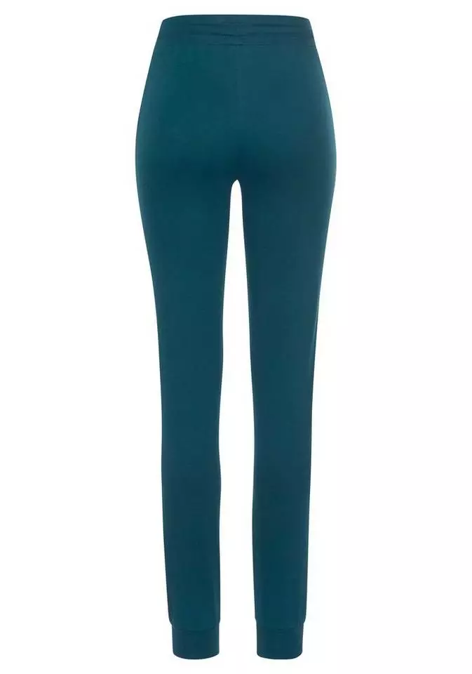 KangaROOS Relaxhose mit Lochmuster am Beinsaum Petrol, Schwarz 4 KangaROOS Relaxhose mit Lochmuster am Beinsaum Petrol, Schwarz – Bild 4