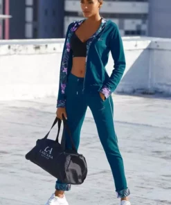 KangaROOS Relaxhose mit schmalem Piping Petrol, Schwarz -KangaROOS Verkaufsladen b14441a8 f700 5d67 a973 15f0e44fd7c9