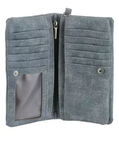 KangaROOS Geldbörse, mit praktischer Handschlaufe Blau, Schwarz -KangaROOS Verkaufsladen b2458005 cd2c 578f 8ab8 11b018230e25