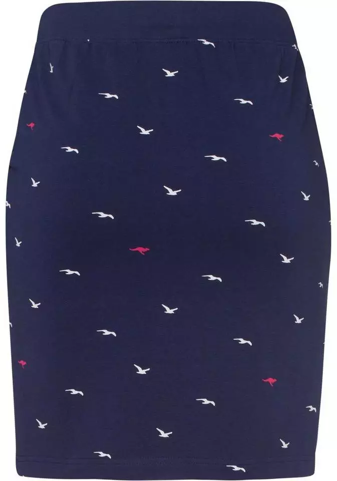 KangaROOS Minirock mit Minimal-Print von Vögeln oder süßen Herzen Rosa, Schwarz-weiß, Anthrazit-meliert, Marine-weiß 6 KangaROOS Minirock mit Minimal-Print von Vögeln oder süßen Herzen Rosa, Schwarz-weiß, Anthrazit-meliert, Marine-weiß – Bild 6