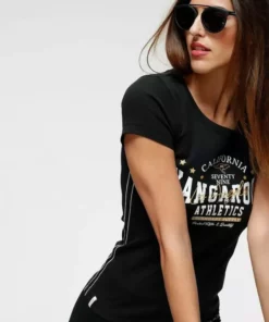 KangaROOS T-Shirt mit goldgfarbenem Glitzerdruck 8 KangaROOS T-Shirt mit goldgfarbenem Glitzerdruck -KangaROOS Verkaufsladen b578b2c6 aee8 5ea5 9bca f81152c5c228